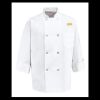 Eight Pearl Button Chef Coat - Tall Sizes Thumbnail
