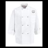 Eight Pearl Button Chef Coat - Tall Sizes Thumbnail