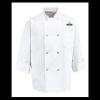 Eight Pearl Button Chef Coat - Tall Sizes Thumbnail