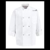 Eight Pearl Button Chef Coat - Tall Sizes Thumbnail