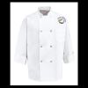 Eight Pearl Button Chef Coat - Tall Sizes Thumbnail