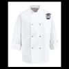 Eight Pearl Button Chef Coat - Tall Sizes Thumbnail