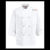 Eight Pearl Button Chef Coat - Tall Sizes Thumbnail