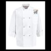Eight Pearl Button Chef Coat - Tall Sizes Thumbnail