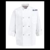 Eight Pearl Button Chef Coat - Tall Sizes Thumbnail