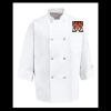 Eight Pearl Button Chef Coat - Tall Sizes Thumbnail