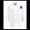 Eight Pearl Button Chef Coat - Tall Sizes Thumbnail