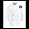 Eight Pearl Button Chef Coat - Tall Sizes Thumbnail