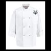 Eight Pearl Button Chef Coat - Tall Sizes Thumbnail
