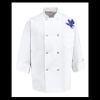 Eight Pearl Button Chef Coat - Tall Sizes Thumbnail
