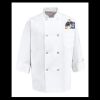 Eight Pearl Button Chef Coat - Tall Sizes Thumbnail