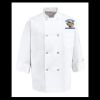Eight Pearl Button Chef Coat - Tall Sizes Thumbnail