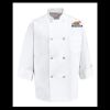 Eight Pearl Button Chef Coat - Tall Sizes Thumbnail