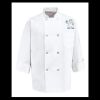 Eight Pearl Button Chef Coat - Tall Sizes Thumbnail