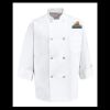 Eight Pearl Button Chef Coat - Tall Sizes Thumbnail