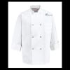 Eight Pearl Button Chef Coat - Tall Sizes Thumbnail