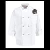 Eight Pearl Button Chef Coat - Tall Sizes Thumbnail