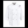 Eight Pearl Button Chef Coat - Tall Sizes Thumbnail