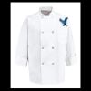 Eight Pearl Button Chef Coat - Tall Sizes Thumbnail
