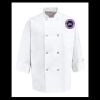 Eight Pearl Button Chef Coat - Tall Sizes Thumbnail