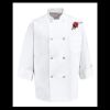 Eight Pearl Button Chef Coat - Tall Sizes Thumbnail