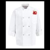 Eight Pearl Button Chef Coat - Tall Sizes Thumbnail