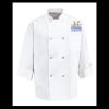 Eight Pearl Button Chef Coat - Tall Sizes Thumbnail