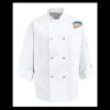 Eight Pearl Button Chef Coat - Tall Sizes Thumbnail
