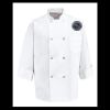 Eight Pearl Button Chef Coat - Tall Sizes Thumbnail