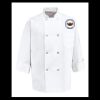 Eight Pearl Button Chef Coat - Tall Sizes Thumbnail