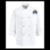 Eight Pearl Button Chef Coat - Tall Sizes Thumbnail