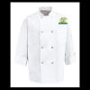 Eight Pearl Button Chef Coat - Tall Sizes Thumbnail