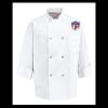 Eight Pearl Button Chef Coat - Tall Sizes Thumbnail