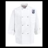 Eight Pearl Button Chef Coat - Tall Sizes Thumbnail
