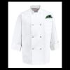 Eight Pearl Button Chef Coat - Tall Sizes Thumbnail