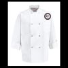 Eight Pearl Button Chef Coat - Tall Sizes Thumbnail