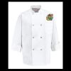 Eight Pearl Button Chef Coat - Tall Sizes Thumbnail