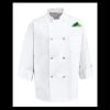 Eight Pearl Button Chef Coat - Tall Sizes Thumbnail