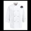 Eight Pearl Button Chef Coat - Tall Sizes Thumbnail