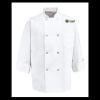 Eight Pearl Button Chef Coat - Tall Sizes Thumbnail