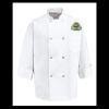 Eight Pearl Button Chef Coat - Tall Sizes Thumbnail