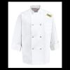 Eight Pearl Button Chef Coat - Tall Sizes Thumbnail