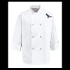 Eight Pearl Button Chef Coat - Tall Sizes Thumbnail