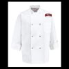 Eight Pearl Button Chef Coat - Tall Sizes Thumbnail