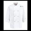 Eight Pearl Button Chef Coat - Tall Sizes Thumbnail
