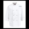 Eight Pearl Button Chef Coat - Tall Sizes Thumbnail