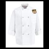 Eight Pearl Button Chef Coat - Tall Sizes Thumbnail