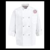 Eight Pearl Button Chef Coat - Tall Sizes Thumbnail