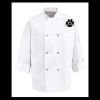 Eight Pearl Button Chef Coat - Tall Sizes Thumbnail