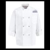 Eight Pearl Button Chef Coat - Tall Sizes Thumbnail